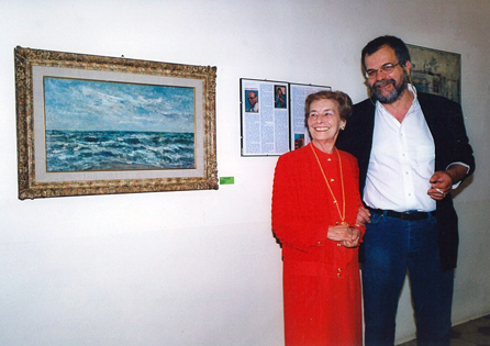 Gregorio Rossi con Sira Borgiotti